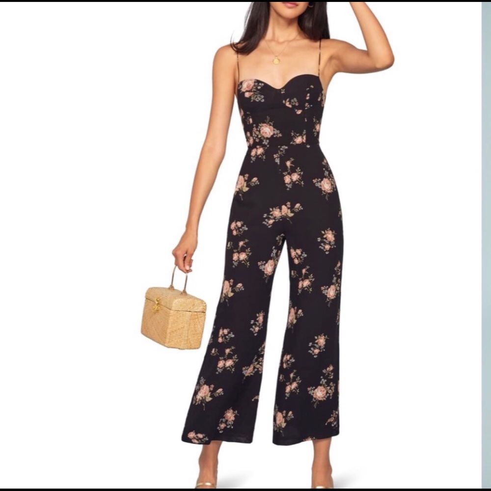 Reformation Porta  jumpsuit size 0